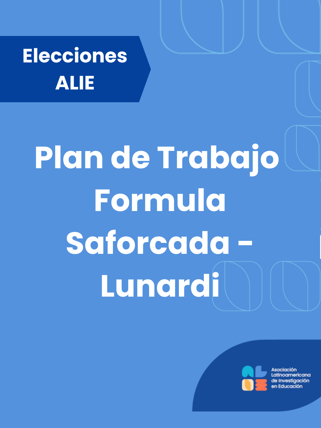 <div>Plan de Trabajo presentado por las candidatas</div>